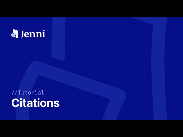 Explore Jenni’s research tools